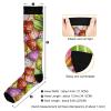 Wusikd Easter Eggs Compression Socks for Women and Men Circulation Colorful Long Socks for Athletic Running 2 view 4