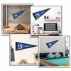 College Flags & Banners Co. Eastern Illinois University Pennant and Wood Pennant Frame view 3