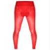 Agoky Men's Mesh Sheer Legging Compression Pants Ice Silk Underwear Tight Seamless Hosiery Trousers Red One Size view 1