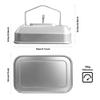 TIYASTUN 0.7L Outdoor Camping Kettle, Portable Camping Tea Kettles for Boiling Water, Hard Anodized Aluminum Camping Water Boiler, Compact Coffee Pot for Camping Hiking Backpacking view 2