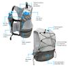 Umai Hydration Vest with Two Reflective Flasks, Adjustable Multi-Pocket Running Pack ( Grey, S/M) view 3