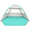 Venustas Beach Tent Sun Shelter for 3/4-5/6-7/8-10 Person, UPF 50+ UV Protection Beach Canopy, Lightweight and Easy Setup Cabana, Portable Beach Shade Tent view 1