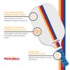 Premium Pickleball Paddles for All Skill Levels  USAPA Approved, Honeycomb Core & Cushioned Grip  Carbon Fiber White Pickle Ball Paddle Set  Made by Brooklyn Pickleball Co. view 2