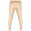 Agoky Men's Mesh Sheer Legging Compression Pants Ice Silk Underwear Tight Seamless Hosiery Trousers Nude One Size view 2
