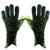 Guaber Soccer Goalkeeper Gloves Goalie Training Gloves Strong Grip Anti-Slip and Breathable for Adults and Children, Black, 6 view 3