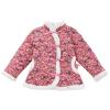 Juniors Jackets for Girls Toddler Baby Girl Coat Fleece Quilted Chinese New Year Kids Floral Jacket Outfits (Pink, 90) view 1