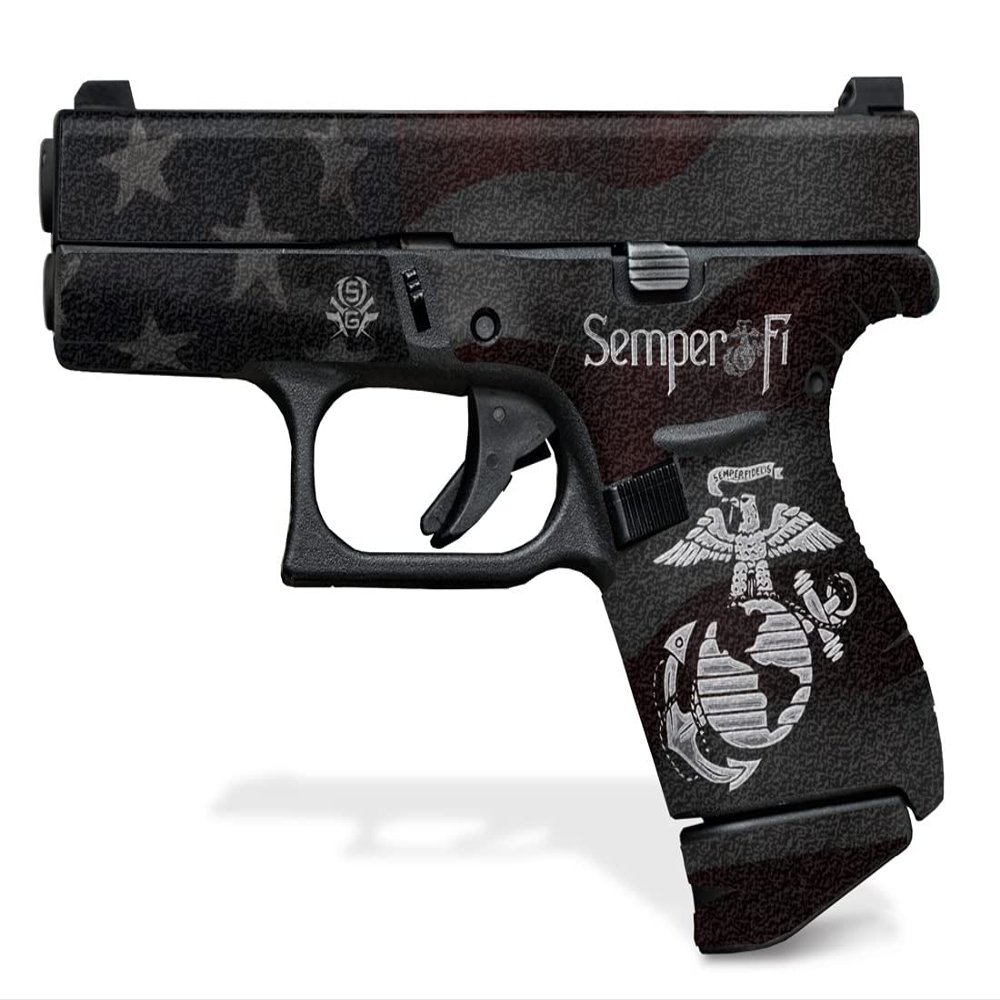 Decal Grip for Glock 42 (Semper Fi)