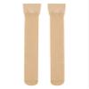 Agoky Women's Stretchy Stay Up Pantyhose Glossy Shiny Oil Footed Tights Silk Stockings Nude A One Size view 3