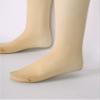 Agoky Women's Stretchy Stay Up Pantyhose Glossy Shiny Oil Footed Tights Silk Stockings Nude A One Size view 4