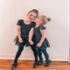 Stelle Girls Women Ballet Dance Convertible Tights Ultra Soft Pro Transition Tights (3Black, 9-14years) view 3