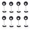 EUPHENG 600Pcs Fishing Rubber Bobber Stops, 6 in 1 Float Sinker Stopper, Bobber Stoppers for Fishing Line Oval Shape Column Shape Size L,M,S Available view 1