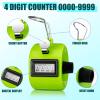 Kingdder 25 Pcs Hand Held Tally Counter 4 Digit Mechanical Palm Click Counter Handheld Tally Number Clicker for Counting Numbers Golf Sports Events Office Stadium(Multi Colors) view 3
