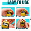 Kingdder 25 Pcs Hand Held Tally Counter 4 Digit Mechanical Palm Click Counter Handheld Tally Number Clicker for Counting Numbers Golf Sports Events Office Stadium(Multi Colors) view 4