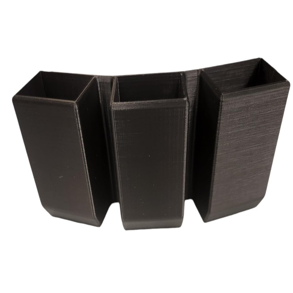Triple Magazine Pouch (OWB) for Walther PPQ, 9mm Magazines,3 in a Row, Adjustable Belt Loops fit: 1.5 inch, 1.75 inch, and 2 inch Belts
