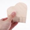 Gadpiparty Wooden Jewelry Box Heart-shaped Wooden Box Crafts for Women Girls Jewelry Makeup Home Decor view 4