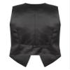 iiniim Mens Sequin Vest Shiny Suit Vest Slim Fit V-Neck Party Dress Stylish Tuxedo Waistcoat Sleeveless Jacket Hot Pink X-Large view 2