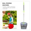 BESPORTBLE Table Tennis Ball Picker Portable Pong Balls Collector Upper Retriever Pick Up Net Bag Training Tool Collector for view 2