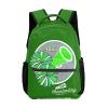 WOWPersonalTailor Green Cheerleader Shoulder Backpack Waterproof Travel Bag for Family Friends Gifts view 1