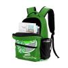 WOWPersonalTailor Green Cheerleader Shoulder Backpack Waterproof Travel Bag for Family Friends Gifts view 3