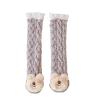 3D Baby Winter Fluffy Fuzzy Slipper Socks,toddlers indoor Long Socks Cute Cartoon Animal Slipper Socks Warm Socks,Winter Warm Indoor Socks for Boys & Girls (Coffee Bear) view 1