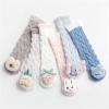 3D Baby Winter Fluffy Fuzzy Slipper Socks,toddlers indoor Long Socks Cute Cartoon Animal Slipper Socks Warm Socks,Winter Warm Indoor Socks for Boys & Girls (Coffee Bear) view 3