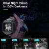 EastVita Monocular Night Vision Goggles, 1080 Photo & Video Portable Night Vision, 5X Digital Zoom Travel Infrared Monoculars for Day & Night Hunting Camping Travel view 3