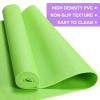 16 Pack 24 Pcs 3 mm Thick Yoga Mat Bulk, Exercise Workout Non Slip Fitness Pad for Women Kids Gym Home Yoga Pilates, Reliable Sturdy Material and Easy to Clean (Multicolored) view 3