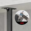 Wall Mount Pull Up Bar, Joist Mount Pull Up Bar, Beam and Rafter Mounted Chin Up Bar for Home Gym With Wood Mount and Wall Mount Screws (Black2) view 4