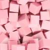 TAYUQEE Foam Pit Cubes, 24 PCS 5 Inches Gymnastics Foam Blocks Trampoline Blocks, Multi-Sport Protective Padding for Freerunning, Trampoline, Parkour, Skate Parks & BMX - Pink view 1