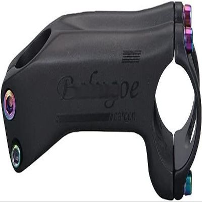 ZECHAO 6/17 Degree Carbon Stem,28.6-31.8mm Bike Stem Road Bike Stem Mountain Carbon Table 70/80/90/100/110/120/130 MM Bike Stem (Color : 6 Degrees, Size : 90mm)