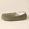 Amazon Essentials Men's Moccasin Slippers, Dark Olive Microsuede, 13 view 2