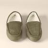 Amazon Essentials Men's Moccasin Slippers, Dark Olive Microsuede, 13 view 3