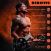 9 mm Leather Fitness Weight Lifting Belt for Women & Men with 4 Inches Padded Lumbar Support for Power Lifting Workout & Squats Exercise(A-White/XS) view 2