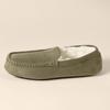 Amazon Essentials Men's Moccasin Slipper, Dark Olive Microsuede, 10 view 2