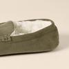 Amazon Essentials Men's Moccasin Slipper, Dark Olive Microsuede, 10 view 4