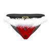 Kvysinly Men's Christmas Underwear Santa Costume Lingerie Set Sexy Boxershort Briefs with Collar Cuffs Type B X-Large view 3