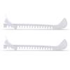 NANAOUS Ice Skate Guards Ice Skate Blade Covers Skate Blade Protector, 1 Pair of Adjustable Skate Guards for Hockey or Figure Skating (White) view 1