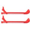 NANAOUS Hockey Skate Guards Ice Skate Guards Adjustable Ice Skate Blade Covers Skate Guards Figure Skating, Guard Protector for Younth Men Women Kids (Red) view 1