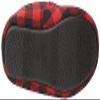 Amazon Essentials Men's Moccasin Slippers, Black Red Buffalo Check, 7 view 4