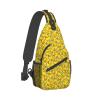 FBCAL Cute Duck Sling Backpack Multipurpose Chest Bag Hiking Travel Daypack Crossbody Shoulder Bag Outdoor Unisex view 2