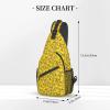 FBCAL Cute Duck Sling Backpack Multipurpose Chest Bag Hiking Travel Daypack Crossbody Shoulder Bag Outdoor Unisex view 3