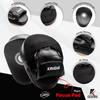 Kruzak Plain Kids Focus Mitts and Boxing Gloves Set for Kickboxing and Muay Thai MMA Training -Unisex Kit with Punching Pads for Martial Arts and Karate - Black 6oz view 3