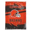 Pegasus Home Fashions Cleveland Browns Slanted Stripe 4-Piece Twin Bed Set view 2
