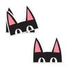 Peeking Kitty Sticker view 2