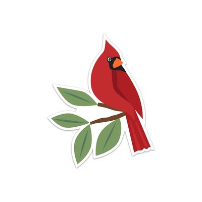 Cardinal Sticker