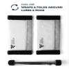 Rogue Endeavor Fishing Lure Wraps (Pack of 3)  Heavy Duty PVC Material, Salt Water Friendly, Wrap, Roll or Fold, Safely Secures Fishing Lures & Baits (Large) view 3