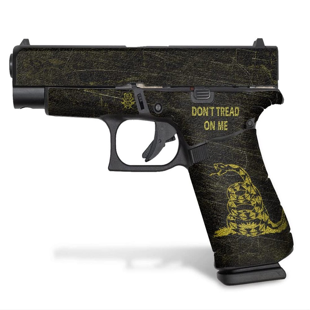 Decal Grip for Glock 48 (Dont Tread on Me)