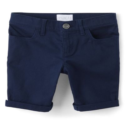 The Children's Place,Solid Skimmer Shorts,Tidal,5 Blue