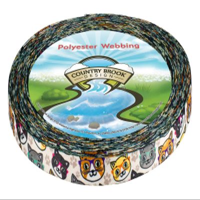 Country Brook Design - Whisker Wise Photo Quality Polyester (1/2 Inch, 50 Yards)