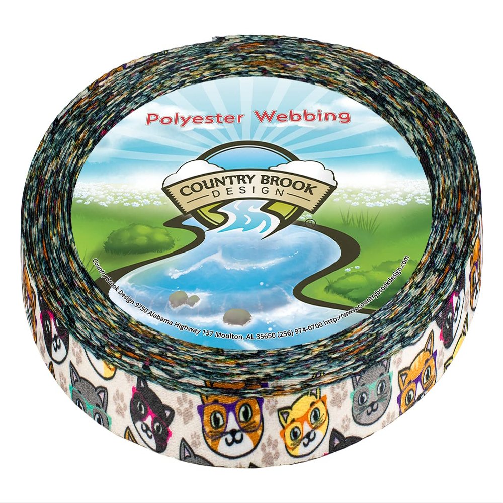 Country Brook Design - Whisker Wise Photo Quality Polyester (1/2 Inch, 50 Yards)